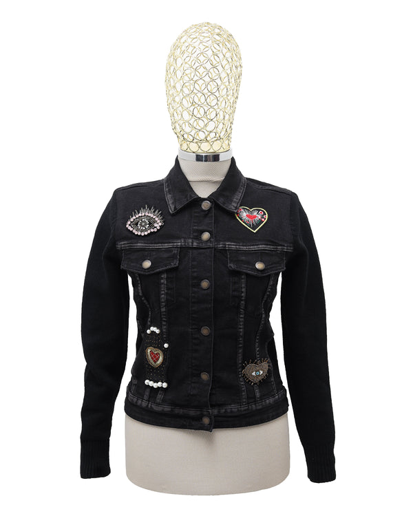 Jacheta Jeans Black
