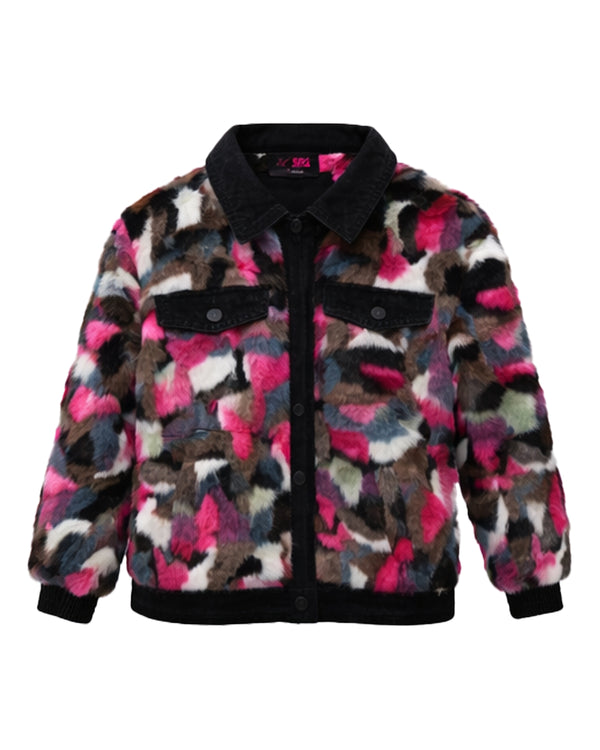 Jacheta Desigual cu blanita