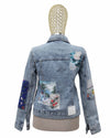 Geaca Blugi Flower